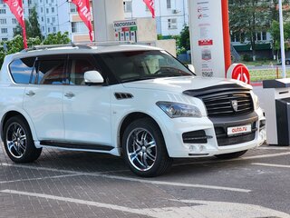 2013 Infiniti QX80 I, белый, 3850000 рублей, вид 1