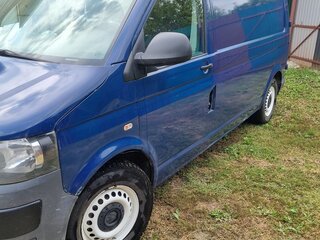 2010 Volkswagen Transporter T5 Рестайлинг, синий, 1299990 рублей, вид 3