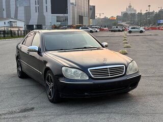 2002 Mercedes-Benz S-Класс 320 IV (W220), зелёный, 900000 рублей, вид 3