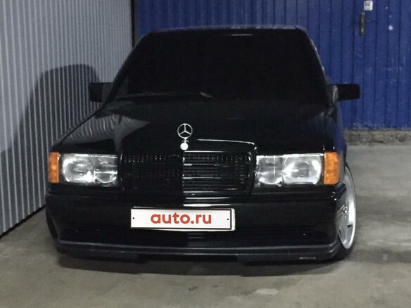 1984 Mercedes-Benz 190 (W201), чёрный, 1100000 рублей - вид 9