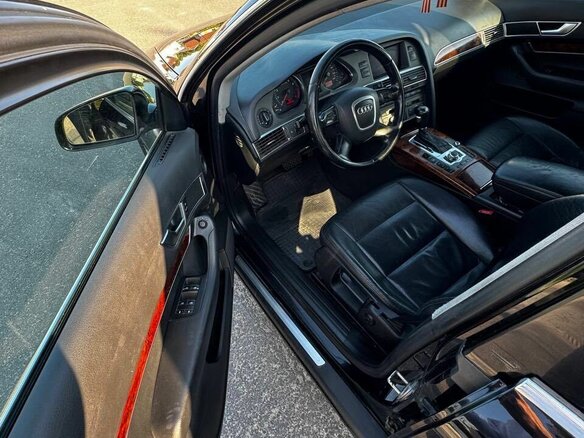 2006 Audi A6 III (C6), чёрный, 890000 рублей - вид 5