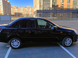 2015 Lada (ВАЗ) Granta I, чёрный, 410000 рублей, вид 3