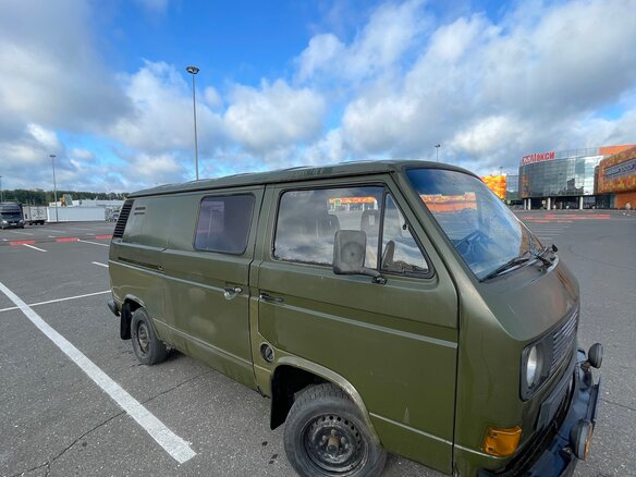 1988 Volkswagen Transporter, зелёный, 295000 рублей - вид 1