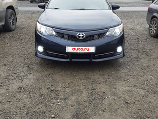 2014 Toyota Camry US Market VII (XV50), чёрный, 1150000 рублей, вид 2