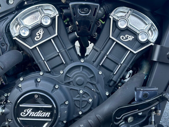 2020 Indian Scout, чёрный, 1100000 рублей - вид 5
