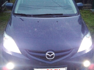 2007 Mazda 5 I (CR) Рестайлинг, синий, 850000 рублей, вид 3