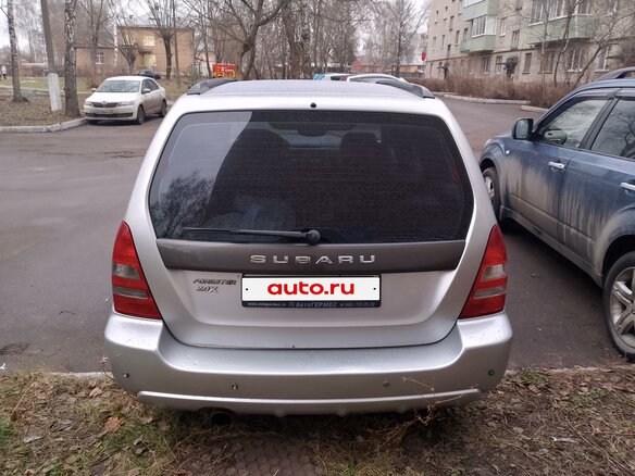 2004 Subaru Forester II, серый, 650000 рублей - вид 4