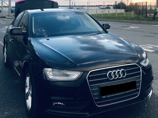 2015 Audi A4 IV (B8) Рестайлинг, чёрный, 1330000 рублей, вид 1