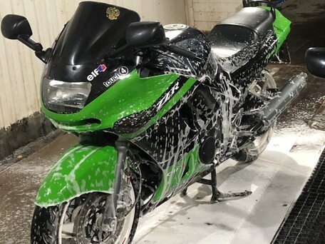 1995 Kawasaki ZZR 400, чёрный, 245000 рублей, вид 2