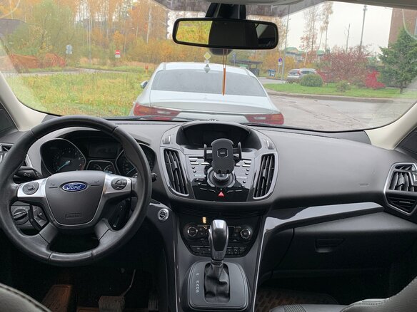 2013 Ford Kuga II, серый, 1100000 рублей - вид 8