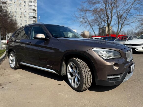 2012 BMW X1 20i I (E84) Рестайлинг, коричневый, 1350000 рублей - вид 11