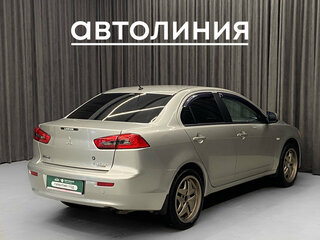 2013 Mitsubishi Lancer X Рестайлинг, серебристый, 730000 рублей, вид 5