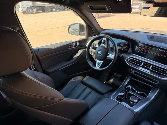 2021 BMW X5 30d IV (G05/G18), синий, 10200000 рублей - вид 6