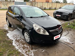 2007 Opel Corsa D, чёрный, 400000 рублей, вид 4