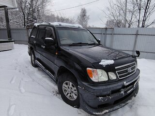 1999 Toyota Land Cruiser Cygnus 100 Series, чёрный, 2500000 рублей, вид 2