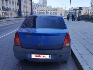 2006 Renault Logan I, синий, 140000 рублей, вид 4