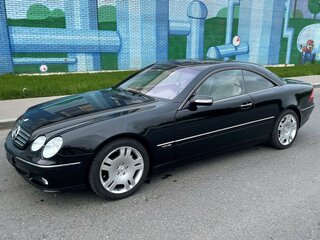 2003 Mercedes-Benz CL-Класс 600 II (C215) Рестайлинг, чёрный, 1250000 рублей, вид 1