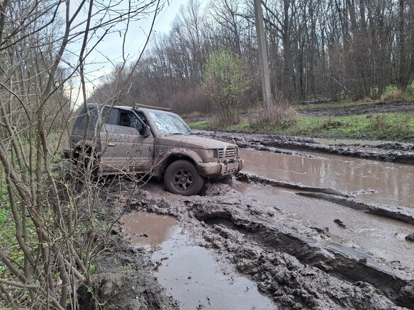 1994 Mitsubishi Pajero II, синий, 150000 рублей - вид 2