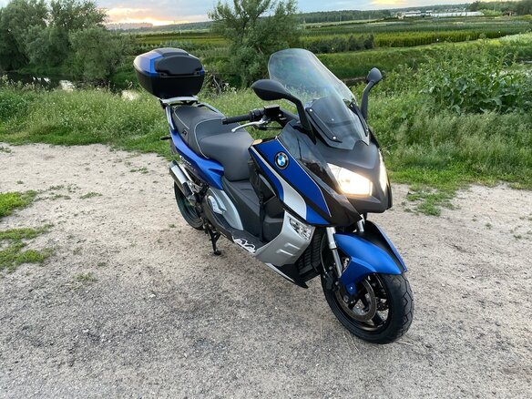 2015 BMW C 600 Sport, синий, 1100000 рублей - вид 7