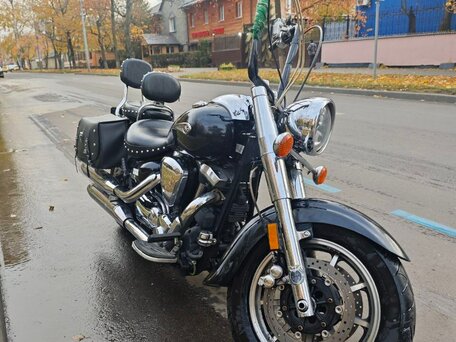 2005 Yamaha XV 1700 Road Star, чёрный, 745000 рублей, вид 1
