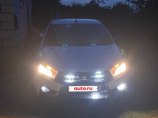 2017 Lada (ВАЗ) Vesta I, белый, 950000 рублей, вид 4