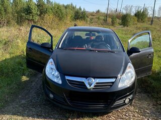 2007 Opel Corsa D, чёрный, 294000 рублей, вид 1