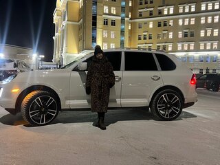 2008 Porsche Cayenne S I Рестайлинг (957), белый, 2050000 рублей, вид 5