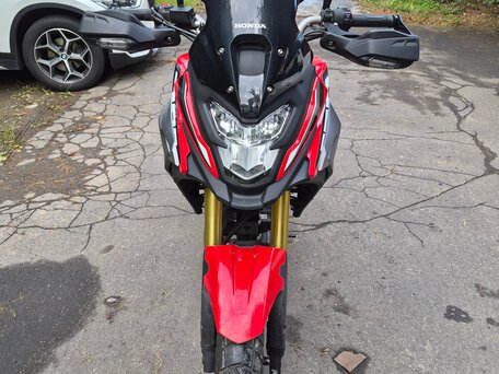 2024 Honda CB 200X, красный, 350000 рублей, вид 4