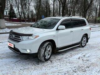 2012 Toyota Highlander II (XU40) Рестайлинг, белый, 2150000 рублей, вид 2