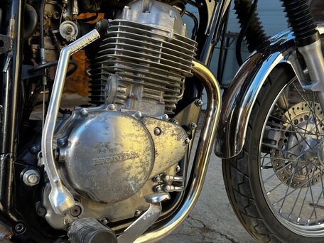 1997 Honda CB 400SS, чёрный, 280000 рублей, вид 4
