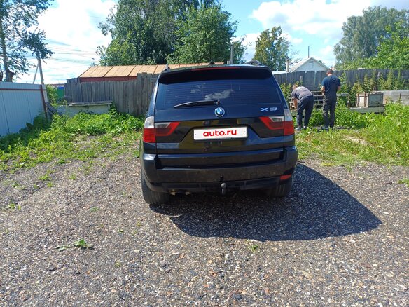 2008 BMW X3 20d I (E83) Рестайлинг, чёрный, 735000 рублей - вид 11