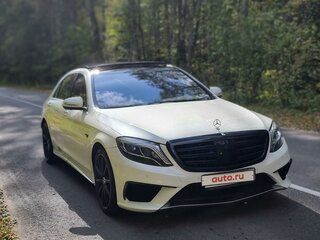 2014 Mercedes-Benz S-Класс AMG 63 AMG Long III (W222, C217), белый, 3000000 рублей, вид 2