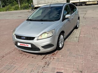2008 Ford Focus II Рестайлинг, серебристый, 440000 рублей, вид 1