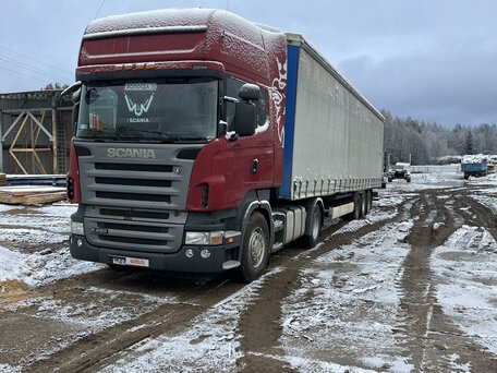 2012 Scania R-Series, красный, 3500000 рублей, вид 1