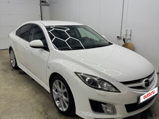 2008 Mazda 6 II (GH), белый, 1000000 рублей, вид 4
