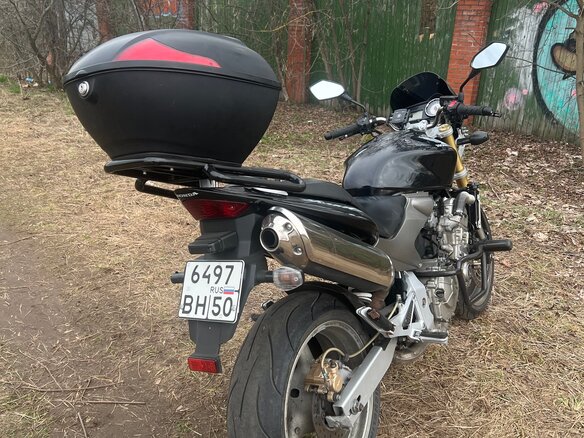 2006 Honda CB 600F Hornet, чёрный, 430000 рублей - вид 11
