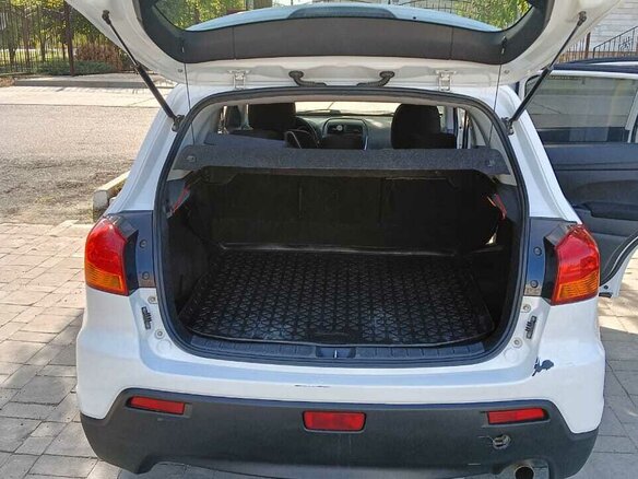 2012 Mitsubishi ASX I Рестайлинг, белый, 1180000 рублей - вид 11