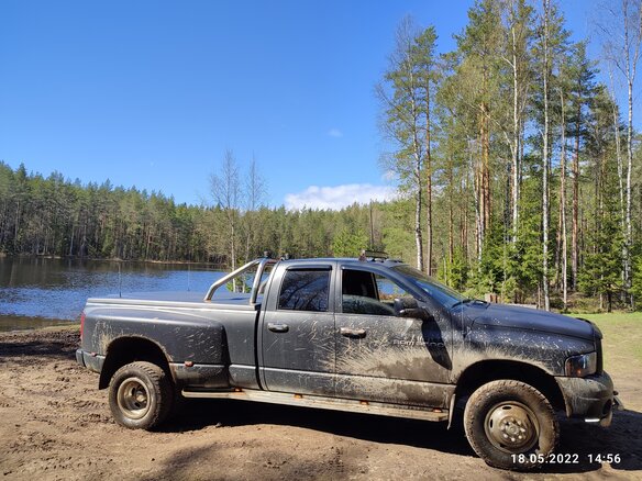 2004 Dodge RAM III (DR/DH), чёрный, 3300000 рублей - вид 5