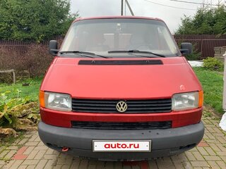 1999 Volkswagen Transporter T4, красный, 610000 рублей, вид 1
