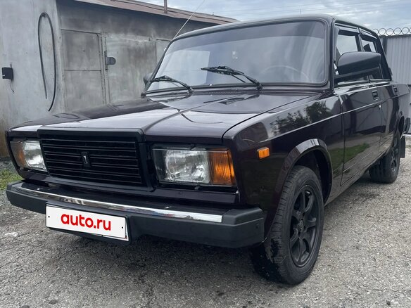 2009 Lada (ВАЗ) 2107, коричневый - вид 1
