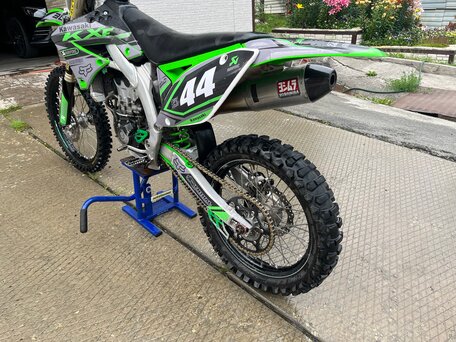 2013 Kawasaki KX 450, зелёный, 350000 рублей, вид 2