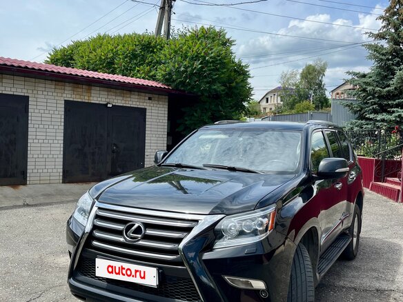 2016 Lexus GX 460 II Рестайлинг, чёрный, 3900000 рублей