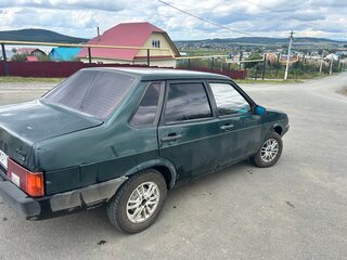 2003 Lada (ВАЗ) 21099, зелёный, 125000 рублей, вид 5