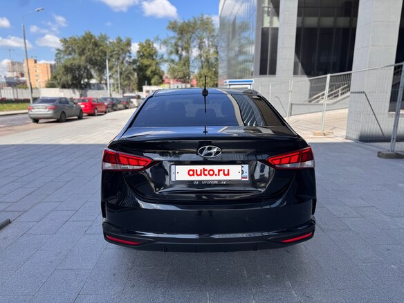 2020 Hyundai Solaris II Рестайлинг, чёрный - вид 5