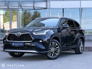 2026 Toyota Highlander IV (XU70), чёрный, 6590000 рублей, вид 2