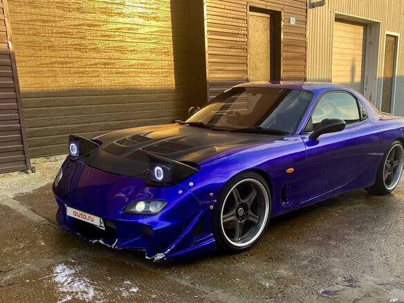 1992 Mazda RX-7 III (FD), фиолетовый - вид 1