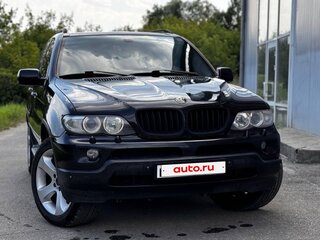 2004 BMW X5 3.0d I (E53) Рестайлинг, чёрный, 1500000 рублей, вид 3