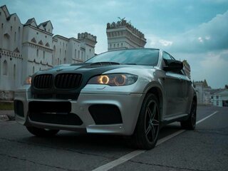 2009 BMW X6 35i 6-speed I (E71), серебристый, 1500000 рублей, вид 2