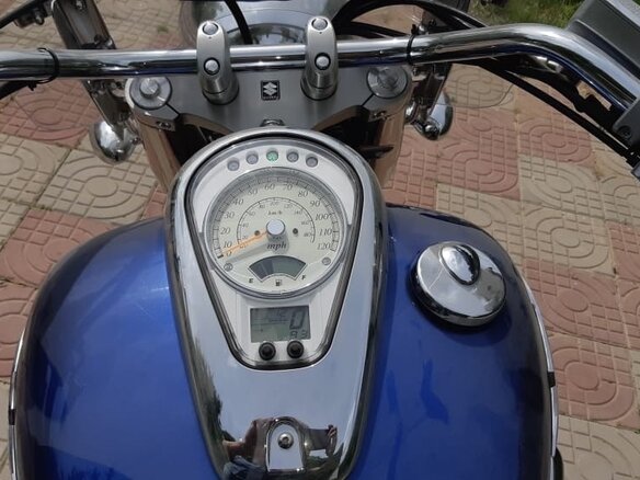 2012 Suzuki Boulevard C50, синий, 1500000 рублей - вид 2
