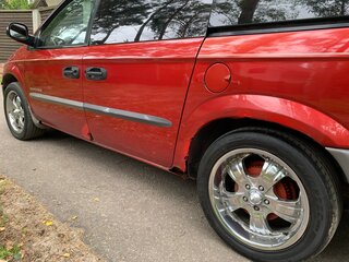 2000 Dodge Caravan 3-speed IV, красный, 310000 рублей, вид 4